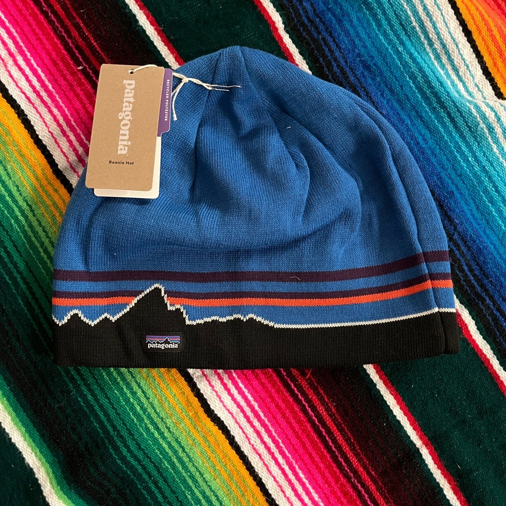 Patagonia beanie brand new with tags, one size.